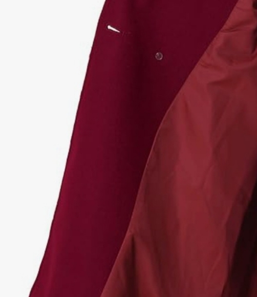 AGNES Orinda Dress Coat Burgundy/ Wine 2X - Picture 6 of 11